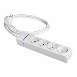 Regleta Enchufes 4 Tomas sin Interruptor Solera 8014p 250 V 16 A (1,5 m)