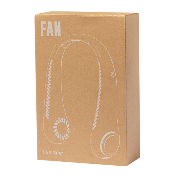Ventilador de cuello Lifetime Blanco Recargable USB - Imagen 4
