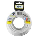 Cable Coaxial Antena TV EDM 28229 Blanco 20 m