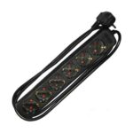 Regleta Enchufes 6 Tomas sin Interruptor EDM 41008 Schuko (1,5 m)