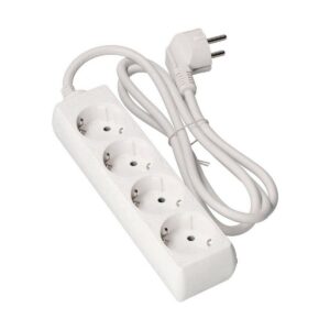Regleta Enchufes 4 Tomas sin Interruptor EDM 41034 Schuko (3 m)