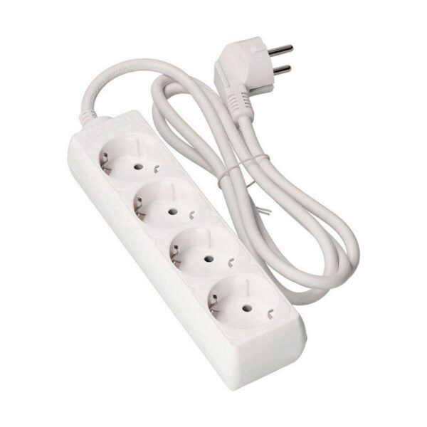 Regleta Enchufes 4 Tomas sin Interruptor EDM 41034 Schuko (3 m)