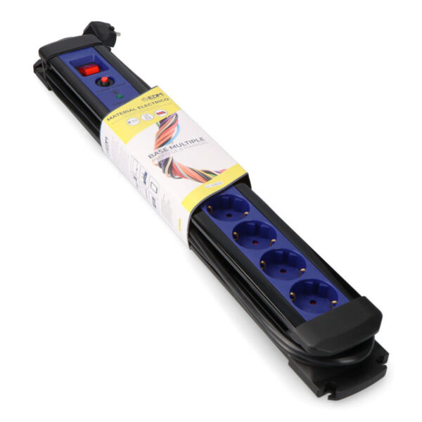 Regleta Enchufes 8 Tomas con Interruptor EDM 41820 (3 m) - Imagen 3