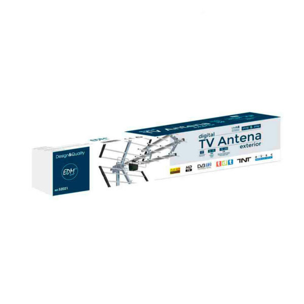 Antena de TV EDM 52021 470-694 Mhz UHF - Imagen 2