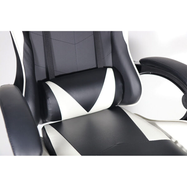 Silla Gaming EDM 75194 Blanco Negro - Imagen 5