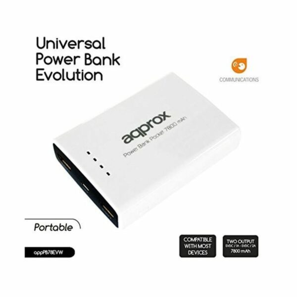 Power Bank approx! APPPB78EVW Blanco - Imagen 3