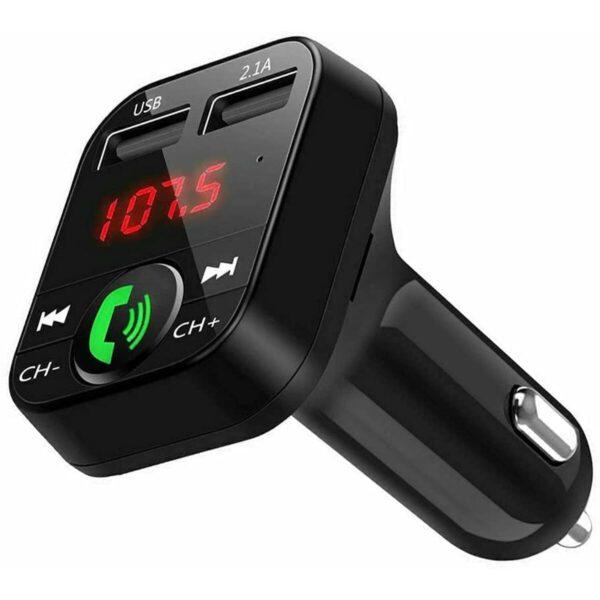 Reproductor MP3 y Transmisor FM Bluetooth para Coche NK - Imagen 2