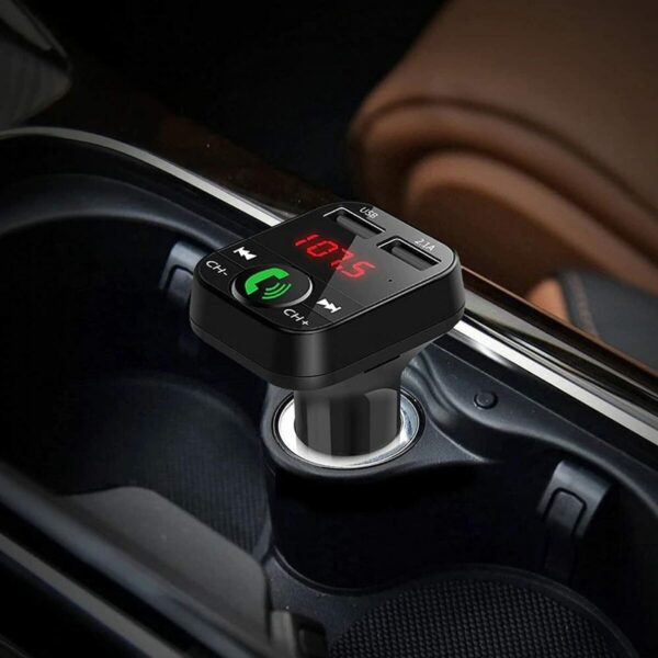 Reproductor MP3 y Transmisor FM Bluetooth para Coche NK - Imagen 3