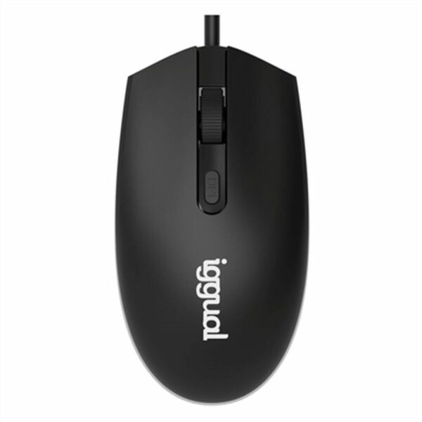 Ratón iggual IGG317624 Negro