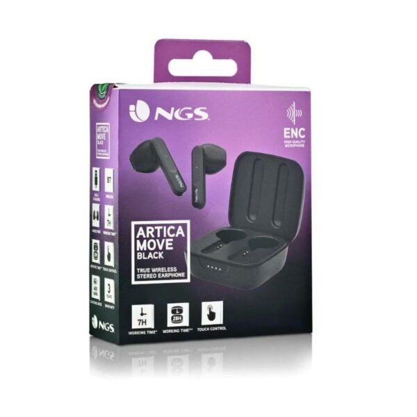 Auriculares con Micrófono NGS ARTICAMOVEWHITE Blanco - Imagen 4