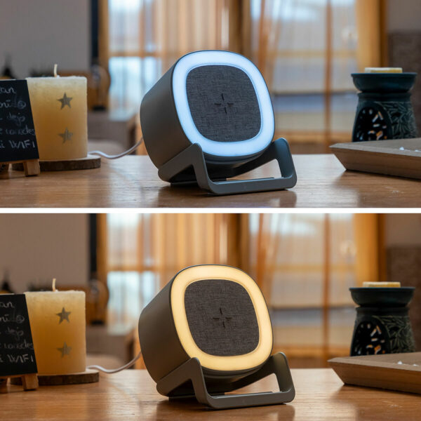 Altavoz Cargador Inalámbrico con LED Souwis InnovaGoods - Imagen 3
