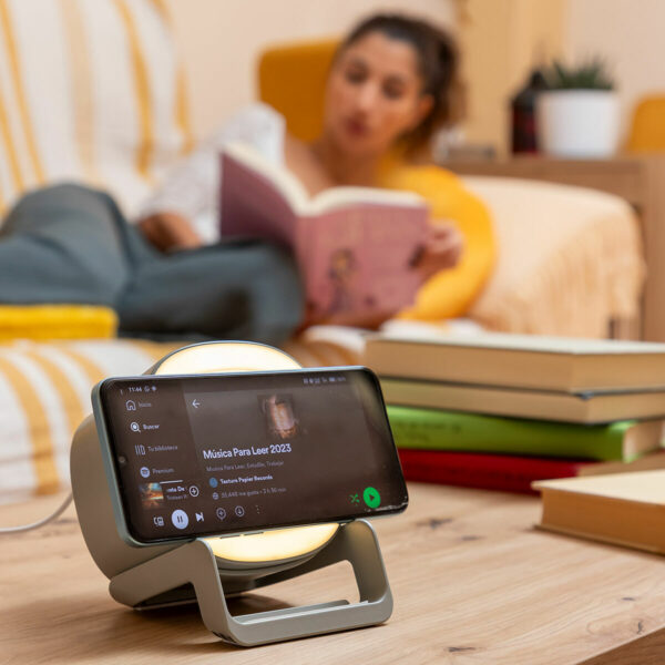 Altavoz Cargador Inalámbrico con LED Souwis InnovaGoods - Imagen 4