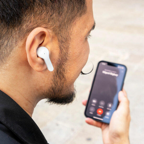 Auriculares Inalámbricos con Estuche de Carga Grey InnovaGoods - Imagen 3