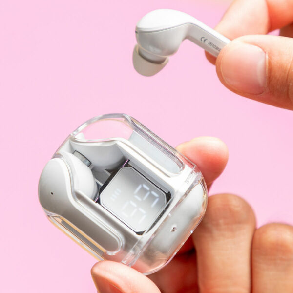 Auriculares Inalámbricos con Estuche de Carga Grey InnovaGoods - Imagen 4