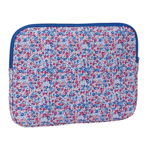 Funda para Portátil Nait Nait Flores coimbra azul Azul 34 x 25 x 2 cm - Imagen 2