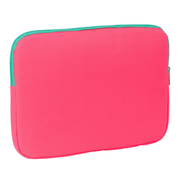 Funda para Portátil Nait Nait Rosa fluor Rosa 34 x 25 x 2 cm - Imagen 2