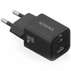 Cargador de Pared Aisens ASCH-30W2P021-BK Negro Multicolor 33 W (1 unidad)