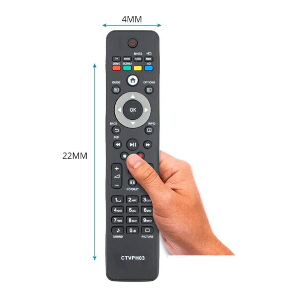 Mando a Distancia Universal para Philips Negro - Imagen 5