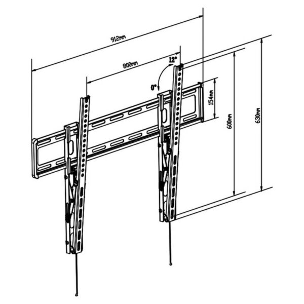 Soporte TV TM Electron 60 Kg 47"-90" - Imagen 2
