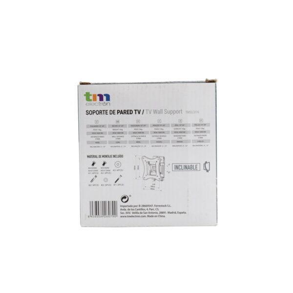 Soporte TV TM Electron 15 kg 10"-24" - Imagen 3