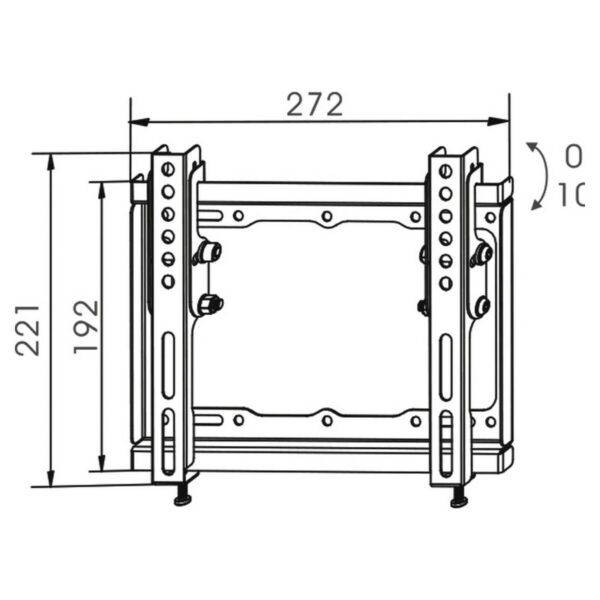 Soporte TV TM Electron 20 kg 17"-42" - Imagen 2