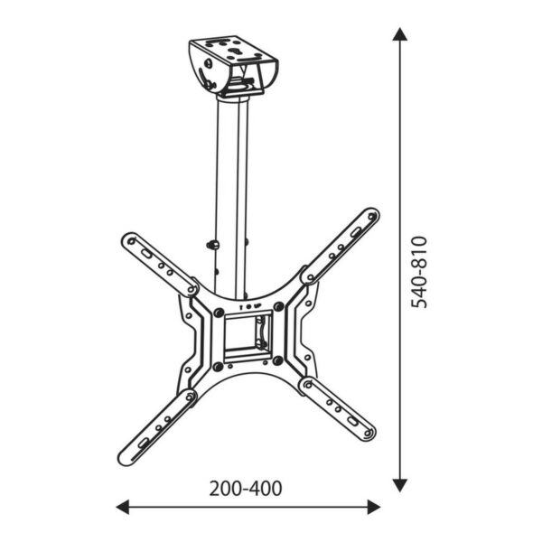 Soporte TV TM Electron 30 Kg 26-55" - Imagen 2