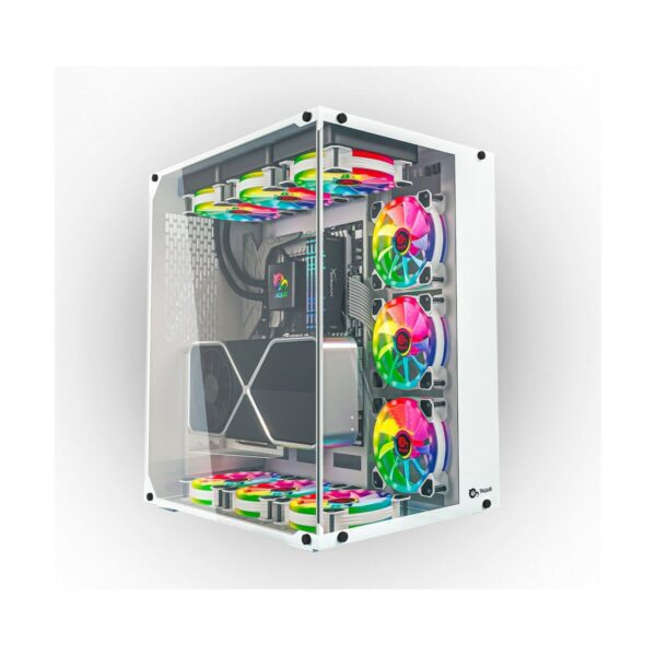 Caja Semitorre ATX Talius CRONOS Blanco - Imagen 8
