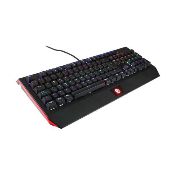 Teclado Gaming Talius Rune Negro Negro/Rojo Qwerty Español - Imagen 2