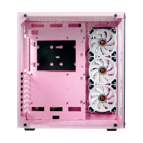 Caja Semitorre ATX Talius CRONOS Rosa - Imagen 4