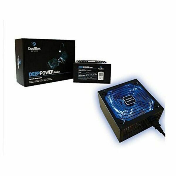 Fuente de Alimentación CoolBox DeepPower BR-650 ATX 650 W - Imagen 2