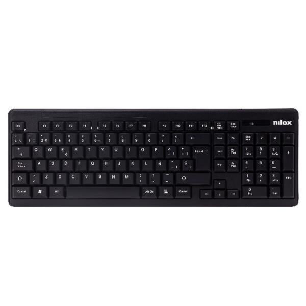 Teclado y Ratón Inalámbrico Nilox NXKMWE0001 Qwerty Español - Imagen 2