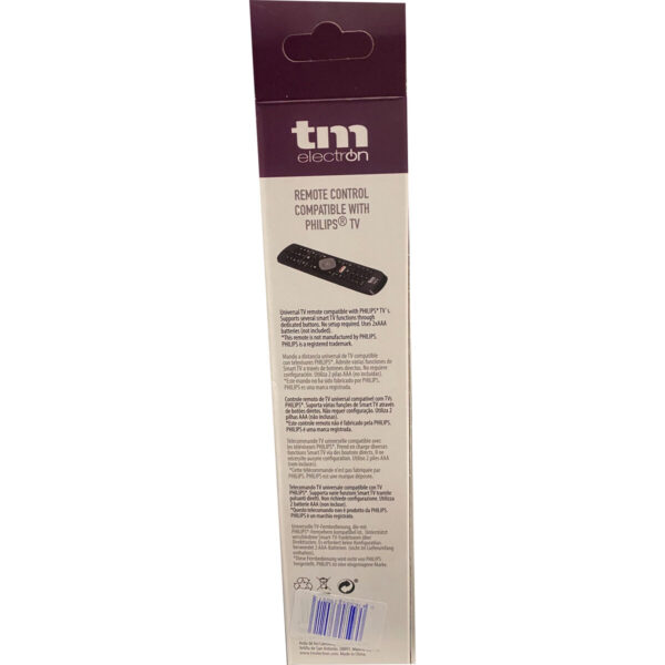 Mando a Distancia Universal para Philips TM Electron Negro - Imagen 2