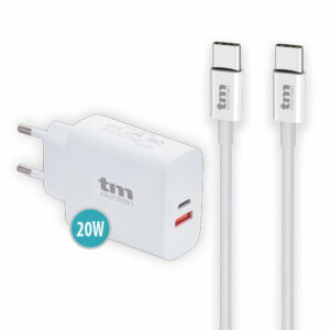 Cargador de Pared TM Electron 20 W USB-C (1 unidad)