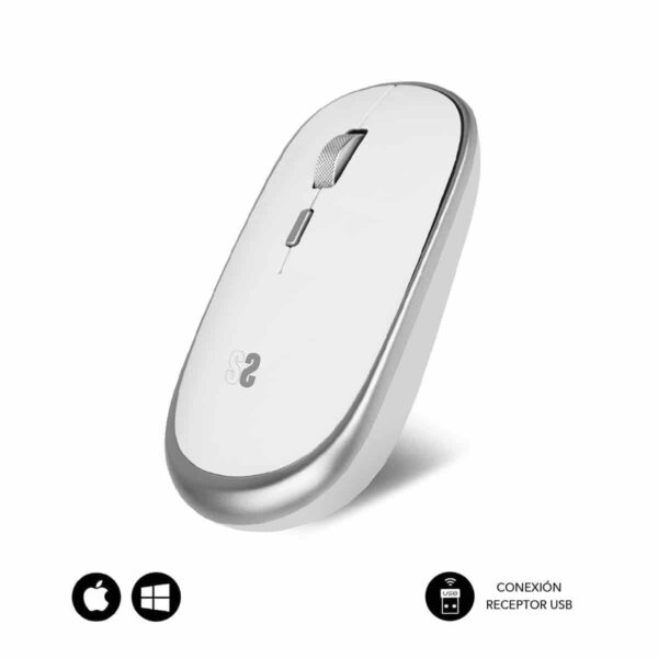 Mini Ratón Óptico Subblim SUBMO-RFM0001 Plateado - Imagen 2