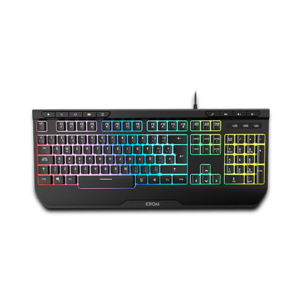 Pack Gaming Krom Kenya Negro Qwerty Español - Imagen 2