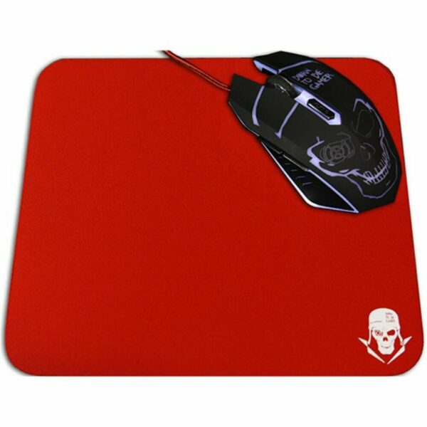 Alfombrilla Gaming Skullkiller GMPR1 Antideslizante Rojo - Imagen 2