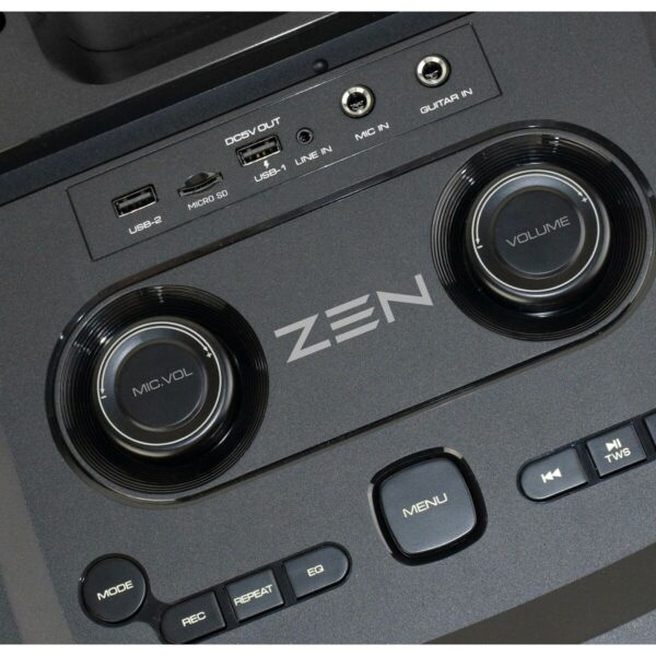 Altavoz Bluetooth ZEN ZEN RINGS 600W Negro - Imagen 4