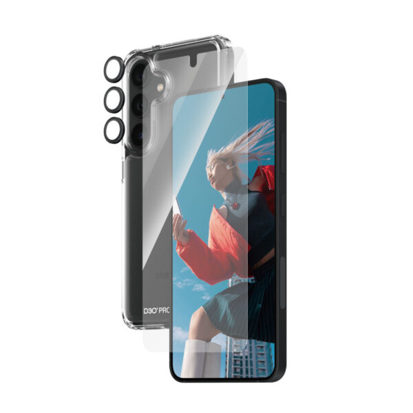 Funda para Móvil Panzer Glass B1210+7350 Transparente Galaxy S24 - Imagen 4