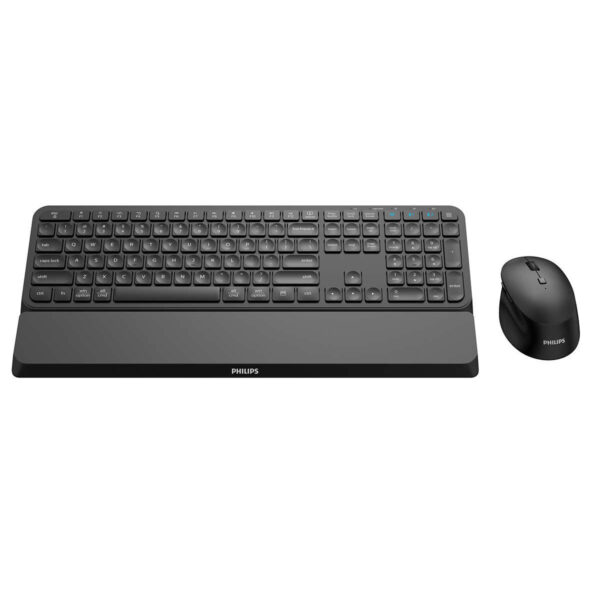 Teclado y Ratón Philips SPT6607B/16 Negro - Imagen 2