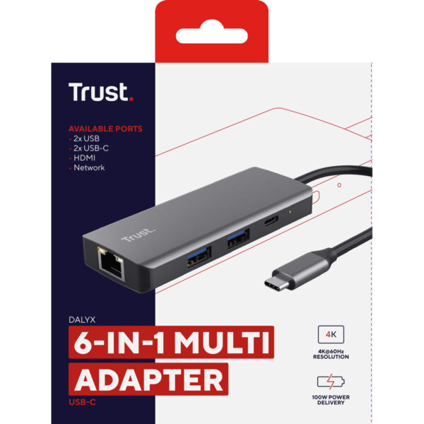 Hub USB Trust 24968 Plateado (1 unidad) - Imagen 8