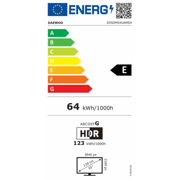 Televisión Daewoo 32DE14HL HD 32" LED - Imagen 3