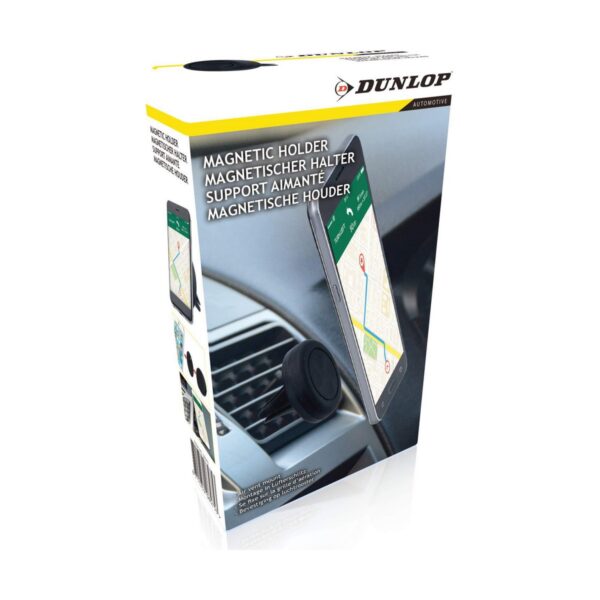 Soporte de Coche Dunlop Rejilla de ventilación Negro Polipropileno - Imagen 3