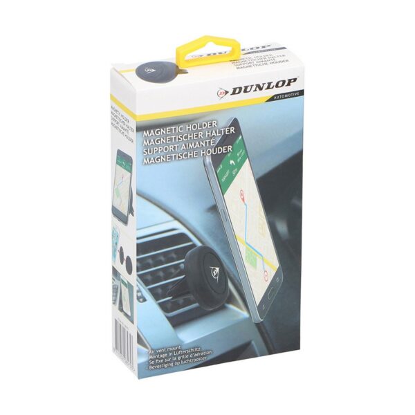 Soporte de Coche Dunlop Rejilla de ventilación Negro Polipropileno - Imagen 4