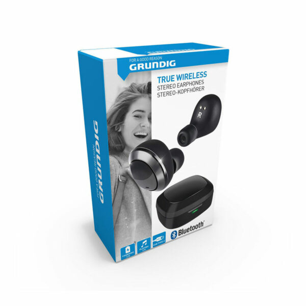 Auriculares Bluetooth con Micrófono Grundig TWS Negro - Imagen 3