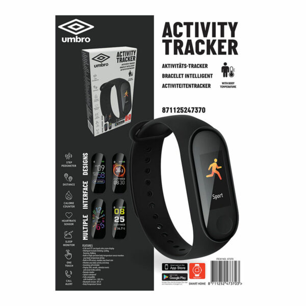 Pulsera de Actividad Umbro Negro 0,96" - Imagen 2
