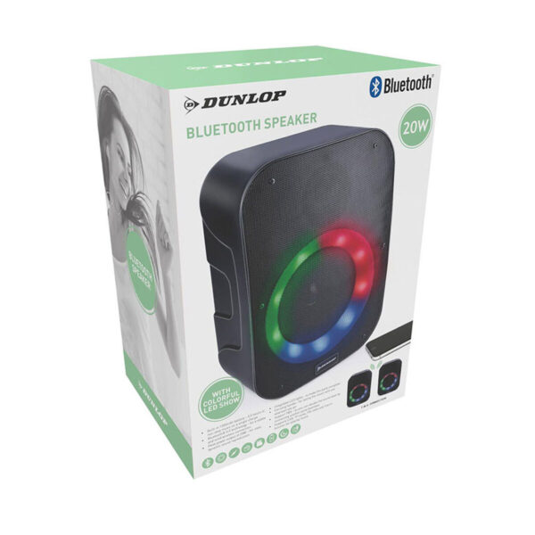 Altavoz Bluetooth Dunlop TWS 20 W Negro - Imagen 5
