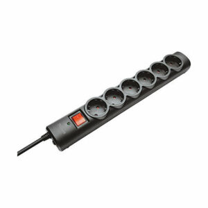 Regleta 6 Tomas Schuko Trust 21059 230 V