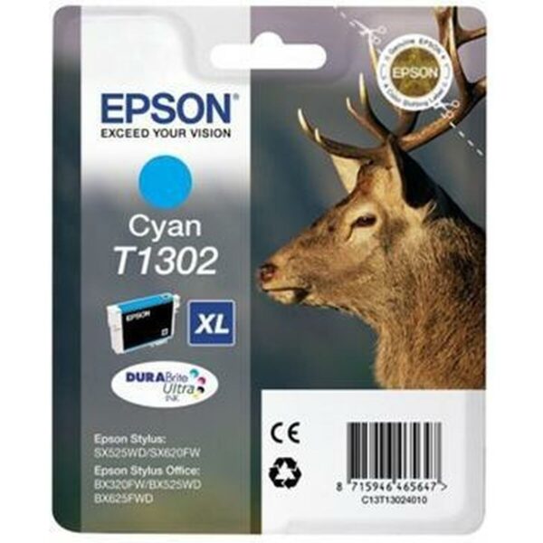 Cartucho de Tinta Original Epson C13T13024012 Cian - Imagen 2