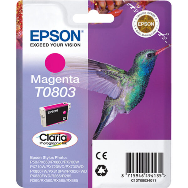 Cartucho de Tinta Original Epson C13T24384510 Stylus Photo R360 Magenta