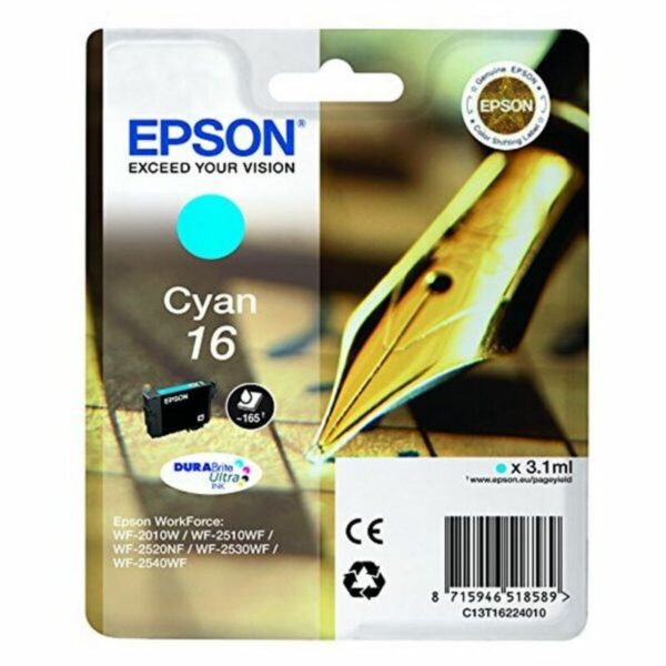 Cartucho de Tinta Original Epson C13T16224012 Cian - Imagen 2